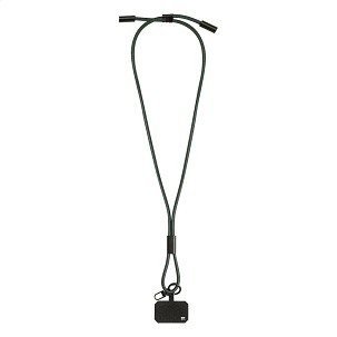 HolCharge 60 W-os RPET mobiltartós nyakpánt kábellel