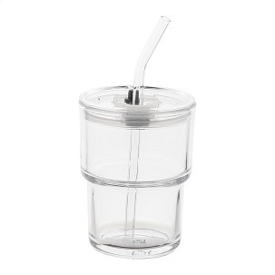 Glassip üveg utazópohár