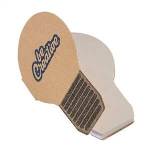 CreaStick Bulb Eco egyedi öntapadós jegyzettömb